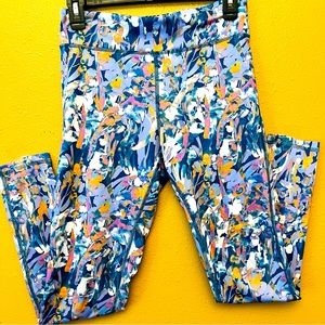 Tek Gear Girls Performance Leggings High Waisted Size 14/16